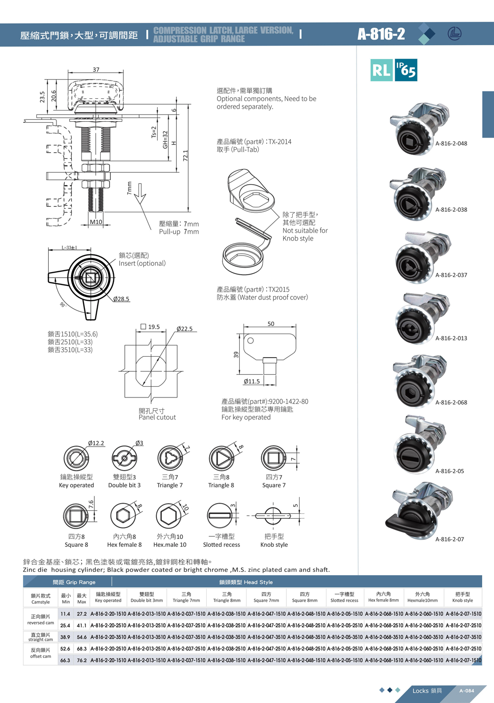 Compression Latch